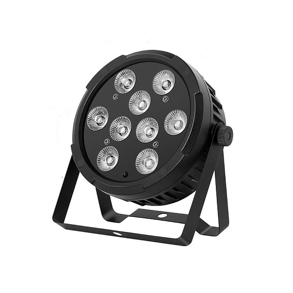 INVOLIGHT LEDPAR9HEX - Светодиодный прожектор RGBWA+UV 7шт. DMX-512, ИК-ДУ