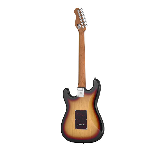 Mooer MSC10 Pro Sunburst - Электрогитара Stratocaster с чехлом, цвет санберст