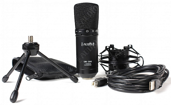 PROAUDIO UM-300 - студийный USB микрофон