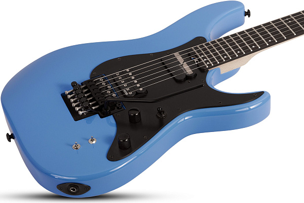Электрогитара SCHECTER [SUN VALLEY SUPER SHREDDER FR-S R.BLUE] электрогитара 6-струнная, корпус: красное дерево, гриф: клен, накладка: черное дерево, 24 лада, Sustaniac, FloydRose цвет: Riviera Blue (R.BLUE)
