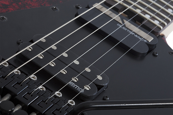 Электрогитара SCHECTER [SUN VALLEY SUPER SHREDDER FR-S RED REIGN RR] электрогитара 6-струнная, корпус: красное дерево, гриф: клен, накладка: черное дерево, 22 лада,Sustaniac, FloydRose, цвет: RED REIGN (RR)