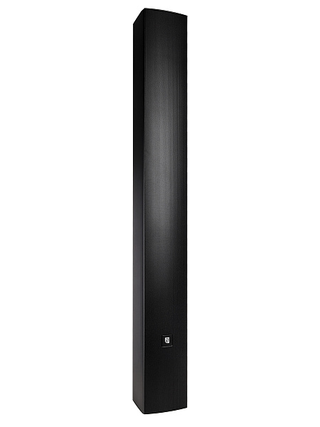 Звуковая колонна Intrend [ITSPK-VA84-B] активная, управляемая, встроенный DSP, 8x4", 320 Вт RMS, вход DANTE, SPL 121dB,  120Hz~16kHz, 120°х20° (+/-20°) (HxV), цвет черный, крепление в комплекте