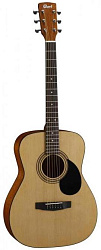 CORT AF510-NAT Акустическая гитара с чехлом, фолк, цвет натуральный.