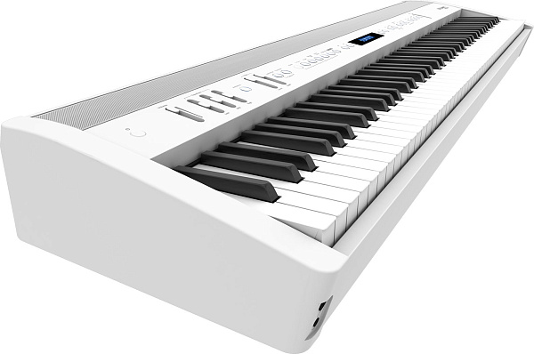 Портативное цифровое пианино ROLAND [FP-60X-WH] (88 клавиш PHA-4 Standard), полифония 256, SuperNATURAL Piano, 358 тембров, Bluetooth 3.0, Headphones 3D Ambience, USB, вес 19,3 кг., белое.