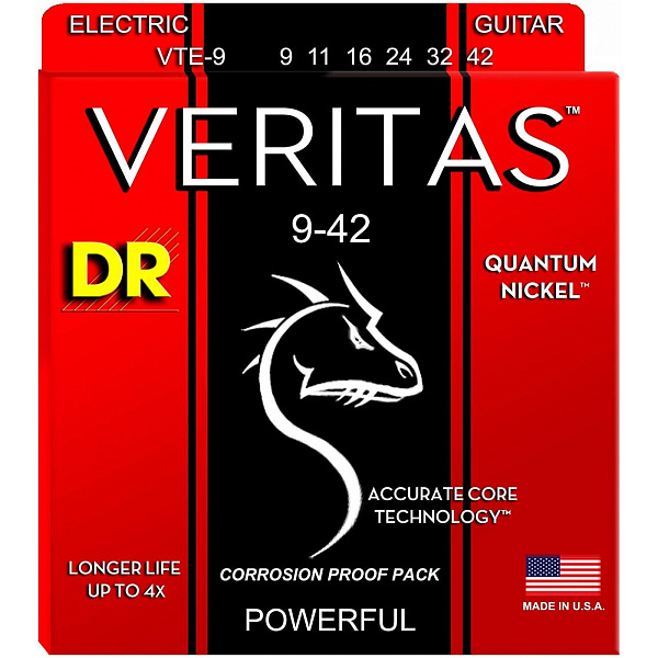DR VTE 9 - Струны для электрогитары