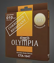 Olympia CTA 1047 Струны для акустической гитары (10-47).