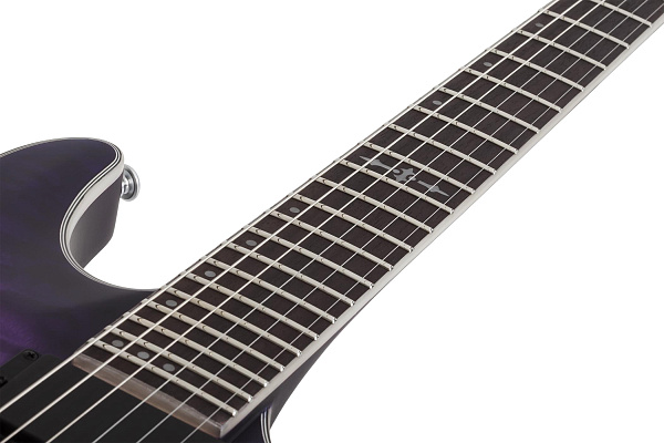 Электрогитара SCHECTER [C-1 PLATINUM SPB] электрогитара 6-струнная, корпус: красное дерево, гриф: клен, накладка: палисандр, 24 лада, цвет: Satin Purple Burst (SPB)