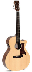 SIGMA GMC-STE+ Акустическая гитара, цвет натуральный