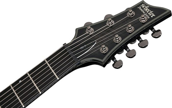 Электрогитара SCHECTER [HELLRAISER HYBRID C-7 TBB] электрогитара 7-струнная, корпус: красное дерево, топ: волнистый клен, гриф: клен, накладка: черное дерево, 24 лада, цвет: Trans Black Burst (TBB)
