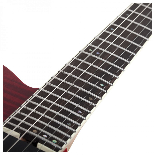 Электрогитара SCHECTER [PT SLS ELITE BLOODBURST BB] электрогитара 6-струнная, корпус: болотный ясень, топ: огненный клен, гриф: клён/орех/падук, накладка: черное дерево, 24 лада, цвет: Blood burst (BB)