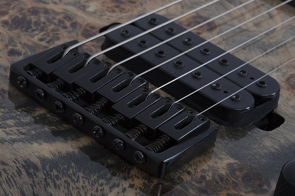 Электрогитара SCHECTER [C-7 PRO CB] электрогитара 7-струннаякорпус: красное дерево, топ: кап, гриф: клен 3 куска, накладка: венге, 24 лада, цвет: Charcoal Burst (CB)