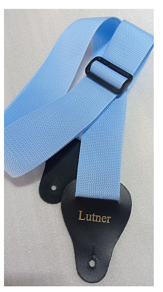 Lutner LSG-1-BL - Ремень для электрогитары,голубой