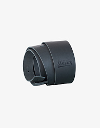 Acoustic Union Leather Classic 75, Black - Ремень для гитары кожаный