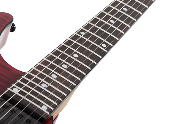 Электрогитара SCHECTER [C-1 STANDARD BB] электрогитара 6-струнная, корпус: красное дерево, топ из капа, гриф: печеный клен, накладка: палисандр, 24 лада, цвет BloodBurst (BB)