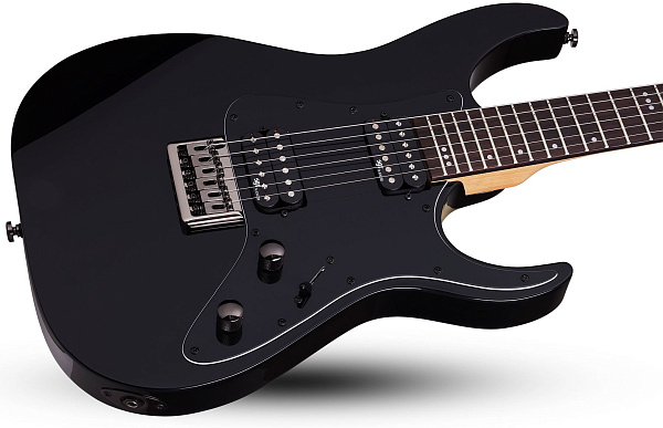 Электрогитара SCHECTER [BANSHEE-6 SGR BY SCHECTER BLK] электрогитара 6-струнная, с чехлом, корпус: липа, гриф: клен, накладка: палисандр, 24 лада, цвет Black (BLK)