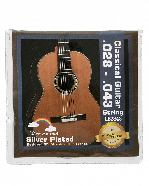 L'ARC CB2843 - Струны для классических гитар чёрные