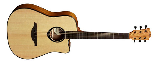 LAG T66DC Акустическая гитара.