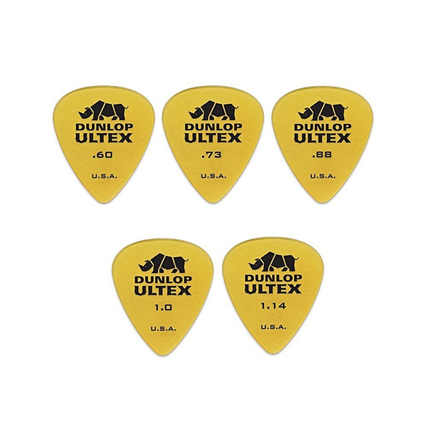 Dunlop 4211Ultex Standard - Медиатор 0.60мм, цвет жёлтый