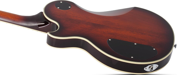 Электрогитара SCHECTER [SOLO-II SUPREME CEB] электрогитара 6-струнная, корпус: красное дерево, гриф: красное дерево, накладка: черное дерево, 22 лада, цвет: Cat's Eye Black Burst (CEB)