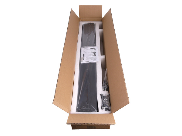 Звуковая колонна Intrend [ITSPK-VA84-B] активная, управляемая, встроенный DSP, 8x4", 320 Вт RMS, вход DANTE, SPL 121dB,  120Hz~16kHz, 120°х20° (+/-20°) (HxV), цвет черный, крепление в комплекте