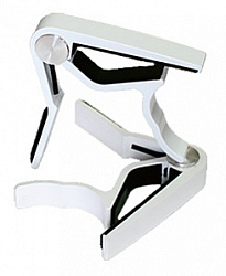 ALICE A007D/WH-A Каподастр для акустической гитары, белый