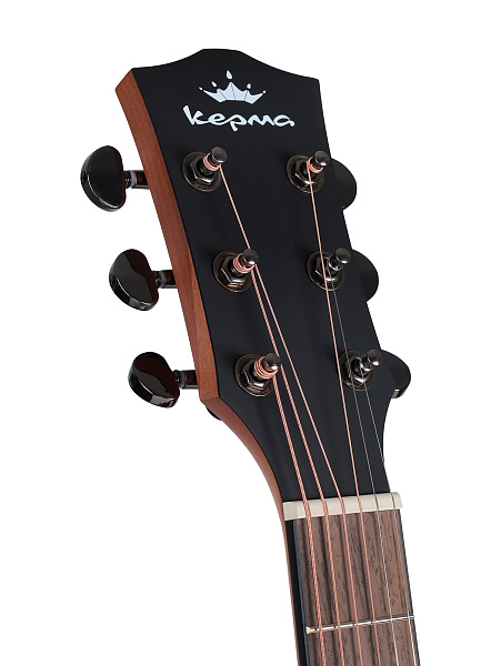 Трансакустическая гитара Kepma [D1CEPRO-K10PRO-NM] Кол-во струн: 6, тип корпуса: дредноут, верхняя дека: ель, корпус: сапеле, гриф: нато / окуме, накладка грифа: палисандр / венге, кол-во ладов: 20, звукосниматель: K10PRO, цвет: натуральный