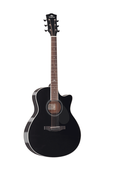 Kepma A1C-BK - Акустическая гитара гранд аудиториум, цвет черный