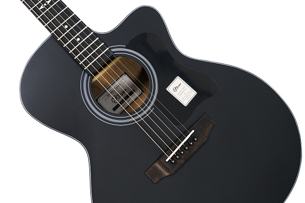 Klever KA-120S BK - Акустическая гитара аудиториум, цвет чёрный матовый