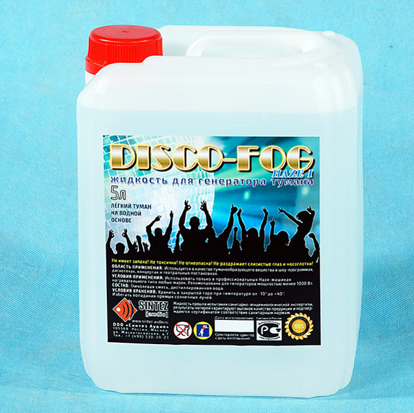Синтез Аудио DF Haze I - Жидкость для генераторов тумана, легкий туман, 5л