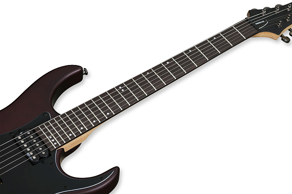 Электрогитара SCHECTER [BANSHEE-6 SGR BY SCHECTER WSN] электрогитара 6-струнная, с чехлом, корпус: липа, гриф: клен, накладка: палисандр, 24 лада, цвет Walnut Satin (WSN)