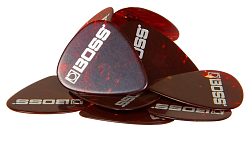 BOSS BPK-12-ST - Набор медиаторов 0.50 мм панцирной расцветки, 12шт