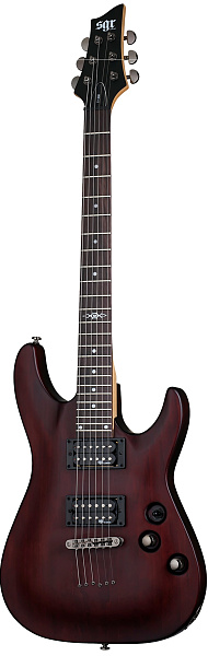 Электрогитара SCHECTER [C-1 SGR BY SCHECTER WSN] электрогитара 6-струнная, с чехлом, корпус: липа, гриф: клен, накладка: палисандр, 24 лада, цвет Walnut Satin (WSN)