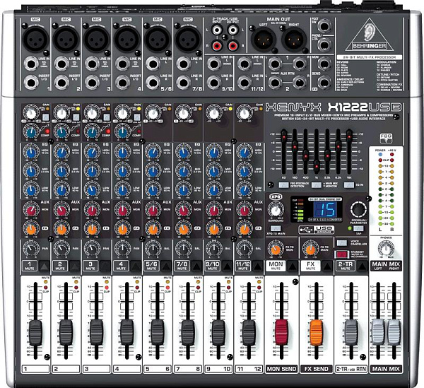 Behringer X1222USB - Микшерный пульт