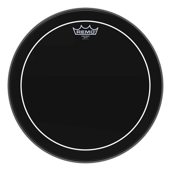 Remo ES-0610-PS 10" Ebony pinstripe - верхний пластик для тома, гладкий