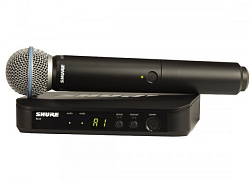 SHURE BLX24E/B58 K3E 606-630 MHz радиосистема вокальная с капсюлем микрофона BETA 58