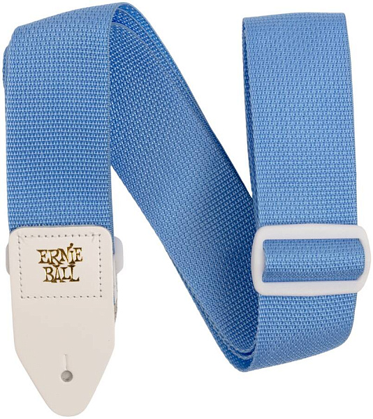 ERNIE BALL 5348 PolyPro Soft Blue - Ремень для гитары