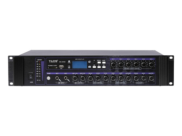 DS-9180 Усилитель мощности трансляционный, 180Вт, TADS