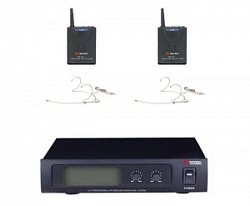 VOLTA US-2H (614.15/520.10) Радиосистема с двумя головными микрофонами.