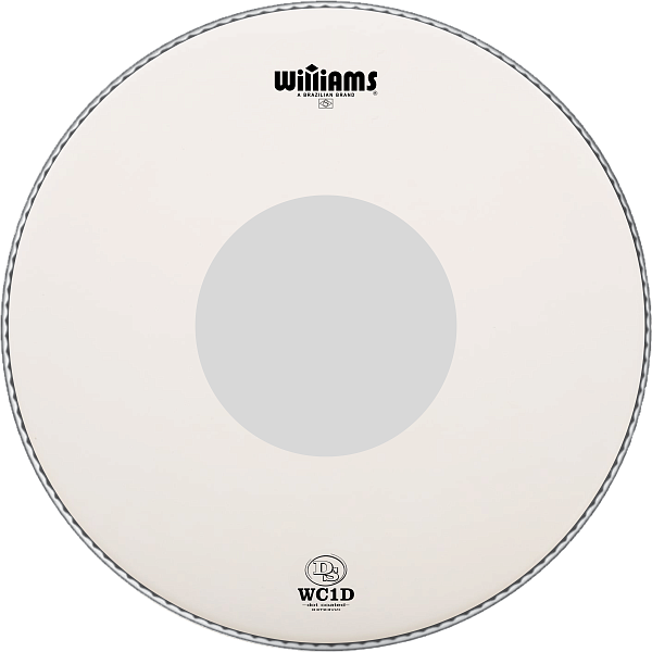 Однослойный пластик WILLIAMS [dsWC1D-10MIL-14k] 14", с напылением, с точкой, серия Inverted, 10 мил, белый