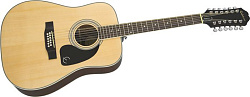 EPIPHONE DR-212 NATURAL CH HDWE 12-струнная акустическая гитара.