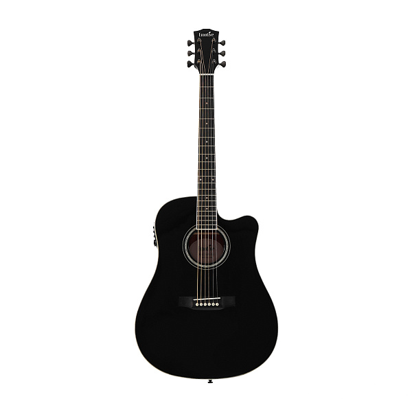 Emotive Rightwood D3 eBK - Электроакустическая гитара дредноут, цвет черный
