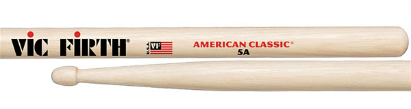 VIC FIRTH 5A палки, орех