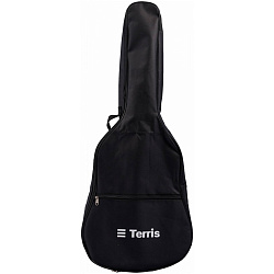 TERRIS TGB-C-01BK - чехол для классической гитары, без утепления, 2 наплечных ремня, цвет черный