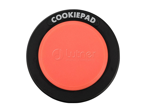 COOKIEPAD 6S+ - Тренировочный бесшумный пэд 6", жесткий, цвет красный