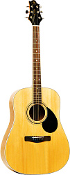 GregBennett GD100S - Акуст. гитара, dreadnought, Ель, анкер, ключ.
