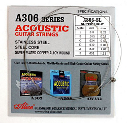  Alice A306-SL-1 - Отдельная 1-ая струна для акустической гитары