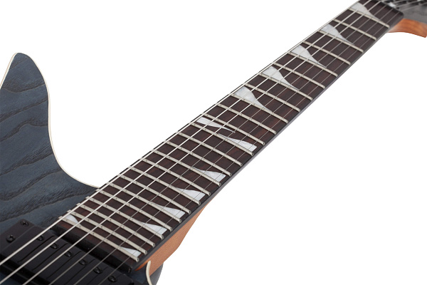 Электрогитара SCHECTER [AVENGER STANDARD CS] электрогитара 6-струнная, корпус: красное дерево, топ из капа, гриф: печеный клен, накладка: палисандр, 24 лада, цвет Charcoal Satin (CS)