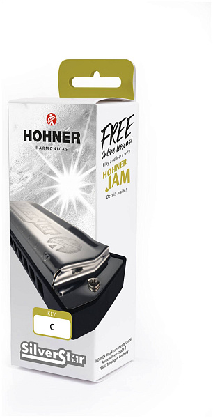 HOHNER Silver Star 504/20 Small box E - Губная гармоника диатоническая