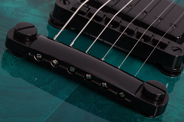 Электрогитара SCHECTER [SOLO-II STANDARD OBB] электрогитара 6-струнная, корпус: красное дерево, топ из капа, гриф: печеный клен, накладка: палисандр, 22 лада, цвет Ocean Blue Burst (OBB)