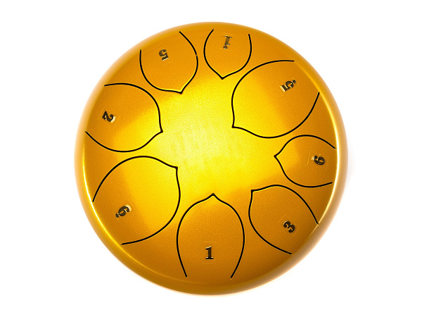 Foix FTD-108F-GD - Глюкофон, 25см, Фа мажор,цвет золото